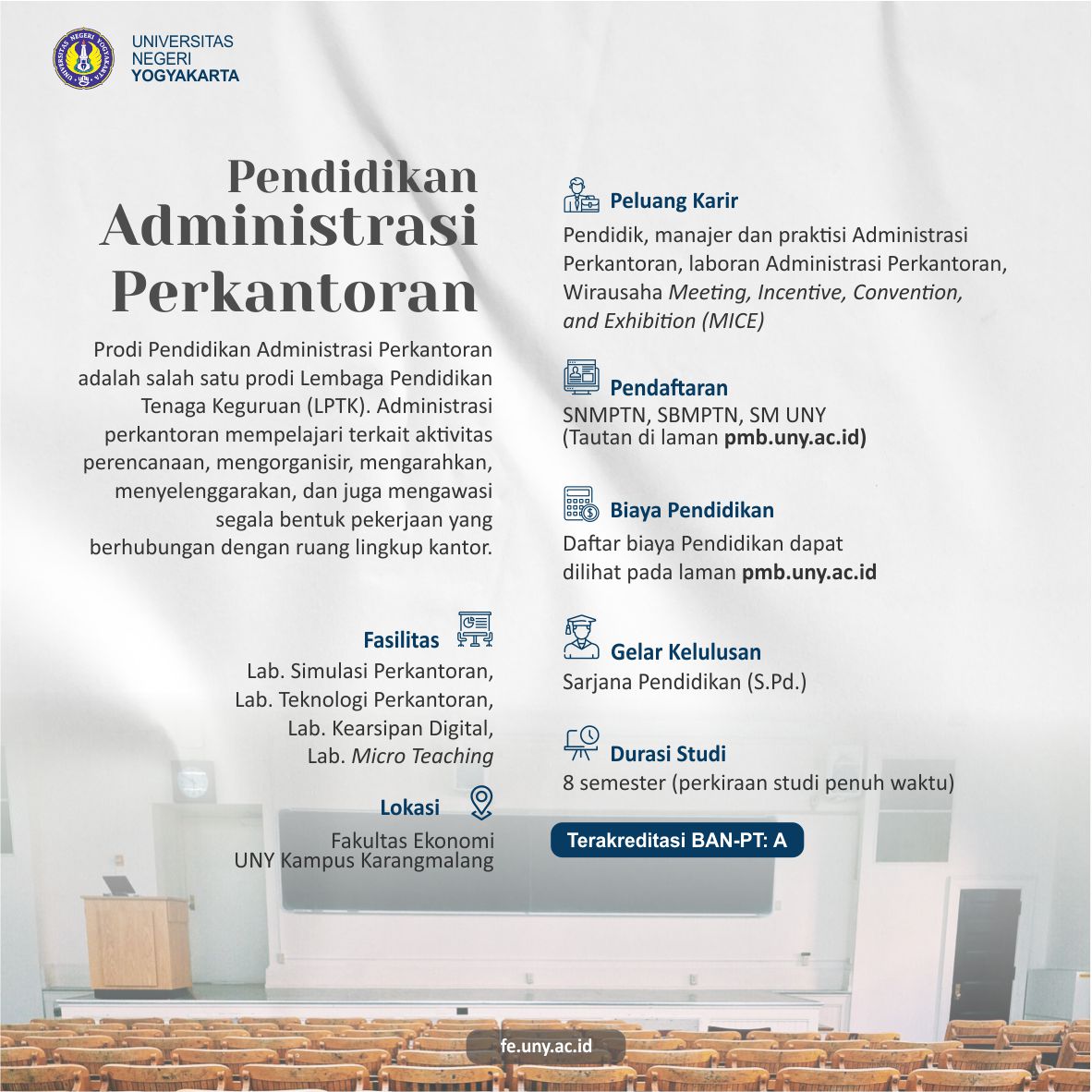 pendidikan administrasi perkantoran s-1