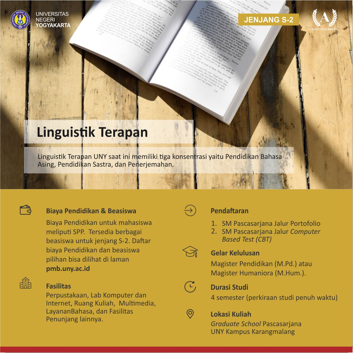 Linguistik Terapan S-2