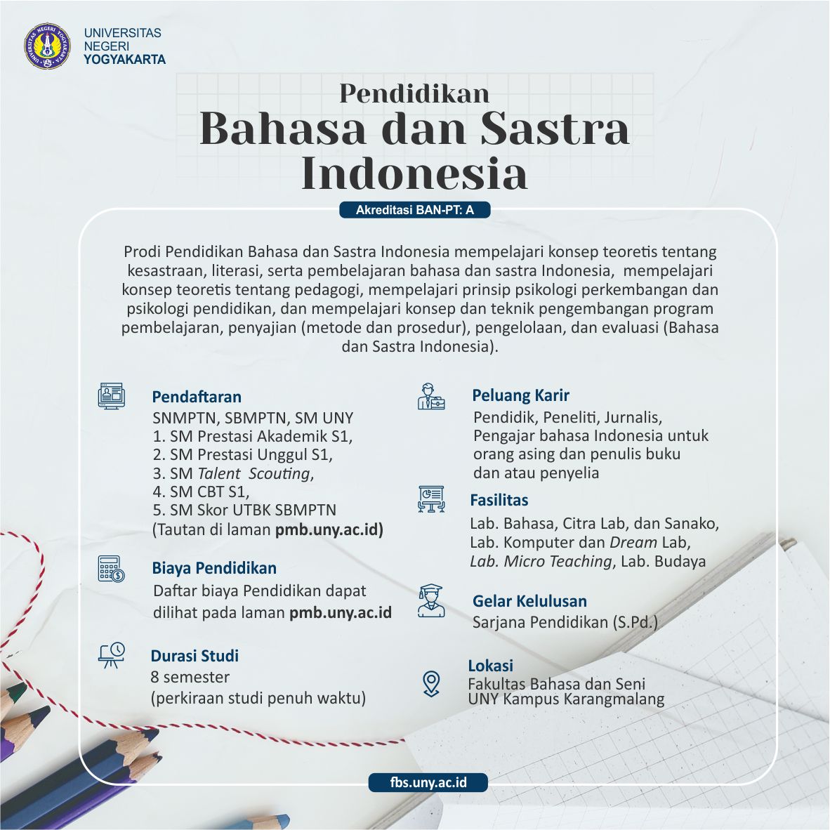 pend bahasa dan sastra indonesia s-1